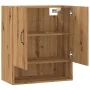 Armario de pared madera de ingeniería roble artesano 60x31x70cm by , Lockers and storage cabinets - Ref: Foro24-857068, Price...