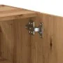 Armario de pared madera de ingeniería roble artesano 60x31x70cm by , Lockers and storage cabinets - Ref: Foro24-857068, Price...