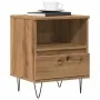 Mesita de noche madera de ingeniería roble artisian 40x35x50 cm by , Nightstands - Ref: Foro24-857359, Price: 48,65 €, Discou...