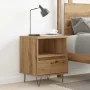 Mesita de noche madera de ingeniería roble artisian 40x35x50 cm by , Nightstands - Ref: Foro24-857359, Price: 48,65 €, Discou...