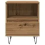 Mesita de noche madera de ingeniería roble artisian 40x35x50 cm by , Nightstands - Ref: Foro24-857359, Price: 48,65 €, Discou...