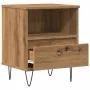 Mesita de noche madera de ingeniería roble artisian 40x35x50 cm by , Nightstands - Ref: Foro24-857359, Price: 48,65 €, Discou...