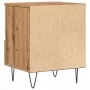 Mesita de noche madera de ingeniería roble artisian 40x35x50 cm by , Nightstands - Ref: Foro24-857359, Price: 48,65 €, Discou...