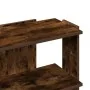 Librería 3 estantes madera ingeniería roble ahumado 60x30x60 cm by , Bookcases and shelves - Ref: Foro24-860251, Price: 38,53...
