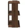 Librería 3 estantes madera ingeniería marrón roble 60x30x60 cm de , Librerías y estanterías - Ref: Foro24-860253, Precio: 39,...
