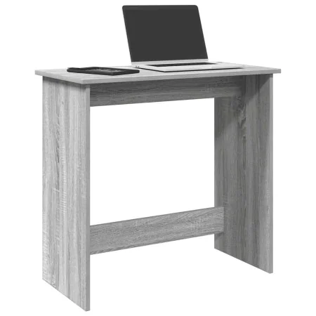 Escritorio de madera contrachapada gris Sonoma 80x40x75 cm by , Desks - Ref: Foro24-860459, Price: 44,03 €, Discount: %