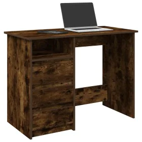 Escritorio de madera de ingeniería roble ahumado 102x50x75 cm von , Schreibtische - Ref: Foro24-860467, Preis: 102,05 €, Raba...