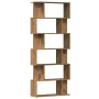 Estantería madera de ingeniería roble artisan 80x24x192 cm de , Librerías y estanterías - Ref: Foro24-855783, Precio: 92,04 €...
