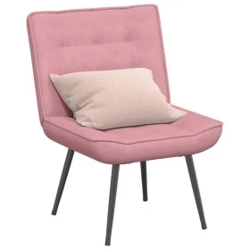 Sillón de relax terciopelo rosa 64x74x84 cm von , Stühle - Ref: Foro24-4012320, Preis: 91,37 €, Rabatt: %
