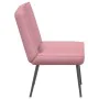 Sillón de relax terciopelo rosa 64x74x84 cm von , Stühle - Ref: Foro24-4012320, Preis: 91,23 €, Rabatt: %