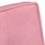Sillón de relax terciopelo rosa 64x74x84 cm von , Stühle - Ref: Foro24-4012320, Preis: 91,23 €, Rabatt: %
