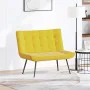 Banco de terciopelo amarillo 110x74x84 cm de , Bancos - Ref: Foro24-4012343, Precio: 134,87 €, Descuento: %
