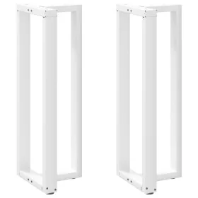 Patas de mesa bar forma T 2 uds acero blanco 40x35x(110-111) cm von , Tischbeine - Ref: Foro24-4013097, Preis: 138,56 €, Raba...