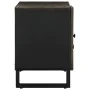 Mueble de TV madera maciza de mango negro 105x33x46 cm by , CD and DVD storage - Ref: Foro24-4017698, Price: 114,99 €, Discou...