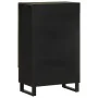 Aparador alto madera maciza de mango negro 60x33x100 cm von , CD- und DVD-Speicher - Ref: Foro24-4017714, Preis: 135,64 €, Ra...