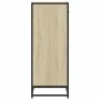 Mueble zapatero madera contrachapada roble sonoma 48x38x97,5 cm de , Zapateros y organizadores de calzado - Ref: Foro24-84921...