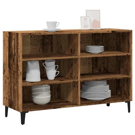 Aparador de madera ingeniería madera envejecida 103,5x35x70 cm de , Aparadores - Ref: Foro24-856452, Precio: 78,25 €, Descuen...