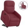 Sillón reclinable elevable tela rojo tinto by , Armchairs - Ref: Foro24-3302975, Price: 264,54 €, Discount: %
