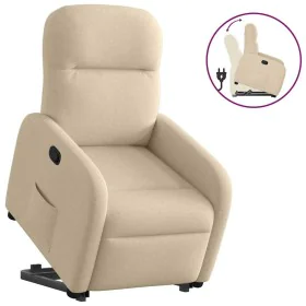 Sillón reclinable elevable de tela color crema von , Sessel - Ref: Foro24-3302980, Preis: 265,69 €, Rabatt: %