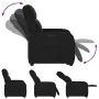 Sillón eléctrico reclinable elevable de tela negro de , Sillones - Ref: Foro24-3302994, Precio: 319,50 €, Descuento: %