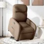 Sillón eléctrico reclinable elevable de tela marrón by , Armchairs - Ref: Foro24-3302996, Price: 315,56 €, Discount: %