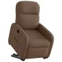 Sillón eléctrico reclinable elevable de tela marrón by , Armchairs - Ref: Foro24-3302996, Price: 315,56 €, Discount: %