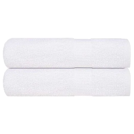 Toallas de ducha 2 uds 100% algodón blanco 70x140 cm 360 gsm von , Handtücher - Ref: Foro24-136653, Preis: 22,22 €, Rabatt: %