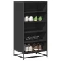 Mueble zapatero de madera de ingeniería negro 48x38x97,5 cm von , Schuhregale und Schuhorganisatoren - Ref: Foro24-849204, Pr...