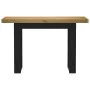 Mesa consola NOAIN patas en U madera maciza pino 120x30x75 cm by , console tables - Ref: Foro24-4100038, Price: 104,17 €, Dis...