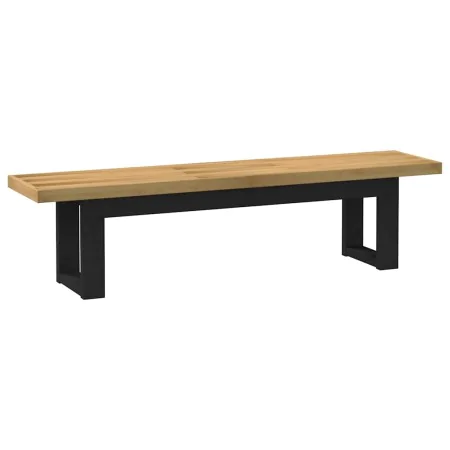 Banco comedor NOAIN patas forma U madera maciza pino von , Ess- und Küchenbänke - Ref: Foro24-4100050, Preis: 195,52 €, Rabat...