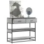 Mesa consola madera de ingeniería gris Sonoma 90x35x80 cm by , Side tables - Ref: Foro24-849182, Price: 85,86 €, Discount: %