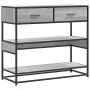 Mesa consola madera de ingeniería gris Sonoma 90x35x80 cm by , Side tables - Ref: Foro24-849182, Price: 85,86 €, Discount: %