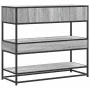Mesa consola madera de ingeniería gris Sonoma 90x35x80 cm by , Side tables - Ref: Foro24-849182, Price: 85,86 €, Discount: %