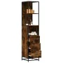 Armario baño madera contrachapada roble ahumado 35x37,5x166 cm de , Muebles de baño - Ref: Foro24-849246, Precio: 85,75 €, De...