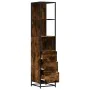 Armario baño madera contrachapada roble ahumado 35x37,5x166 cm de , Muebles de baño - Ref: Foro24-849246, Precio: 85,75 €, De...