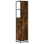Armario baño madera contrachapada roble ahumado 35x37,5x166 cm de , Muebles de baño - Ref: Foro24-849246, Precio: 85,75 €, De...