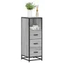 Armario de baño madera contrachapada gris sonoma 35x37,5x100 cm by , Bathroom furniture - Ref: Foro24-849252, Price: 92,27 €,...
