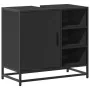 Mueble baño para lavabo madera ingeniería negro 65 x 33 x 60 cm von , Badezimmermöbel - Ref: Foro24-849284, Preis: 81,12 €, R...