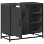 Mueble baño para lavabo madera ingeniería negro 65 x 33 x 60 cm von , Badezimmermöbel - Ref: Foro24-849284, Preis: 81,12 €, R...