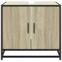 Armario de lavabo de baño madera roble Sonoma 65x33x60 cm by , Bathroom furniture - Ref: Foro24-849265, Price: 67,54 €, Disco...
