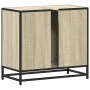 Armario de lavabo de baño madera roble Sonoma 65x33x60 cm by , Bathroom furniture - Ref: Foro24-849265, Price: 67,54 €, Disco...
