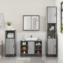 Armario lavabo baño madera ingeniería gris Sonoma 80x33x60 cm by , Bathroom furniture - Ref: Foro24-849292, Price: 74,78 €, D...