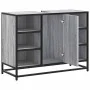 Armario lavabo baño madera ingeniería gris Sonoma 80x33x60 cm by , Bathroom furniture - Ref: Foro24-849292, Price: 74,78 €, D...