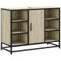 Armario lavabo baño madera ingeniería roble Sonoma 80x33x60 cm by , Bathroom furniture - Ref: Foro24-849290, Price: 76,65 €, ...