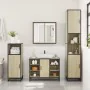 Armario lavabo baño madera ingeniería roble Sonoma 80x33x60 cm by , Bathroom furniture - Ref: Foro24-849290, Price: 76,65 €, ...