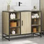Armario lavabo baño madera ingeniería roble Sonoma 80x33x60 cm by , Bathroom furniture - Ref: Foro24-849290, Price: 76,65 €, ...