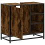 Mueble de baño para lavabo roble ahumado 65x33x60 cm von , Badezimmermöbel - Ref: Foro24-849286, Preis: 74,64 €, Rabatt: %