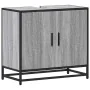 Mueble lavabo baño madera contrachapada sonoma gris 65x33x60 cm von , Badezimmermöbel - Ref: Foro24-849267, Preis: 63,34 €, R...