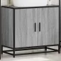 Mueble lavabo baño madera contrachapada sonoma gris 65x33x60 cm von , Badezimmermöbel - Ref: Foro24-849267, Preis: 63,34 €, R...