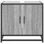 Mueble lavabo baño madera contrachapada sonoma gris 65x33x60 cm von , Badezimmermöbel - Ref: Foro24-849267, Preis: 63,34 €, R...